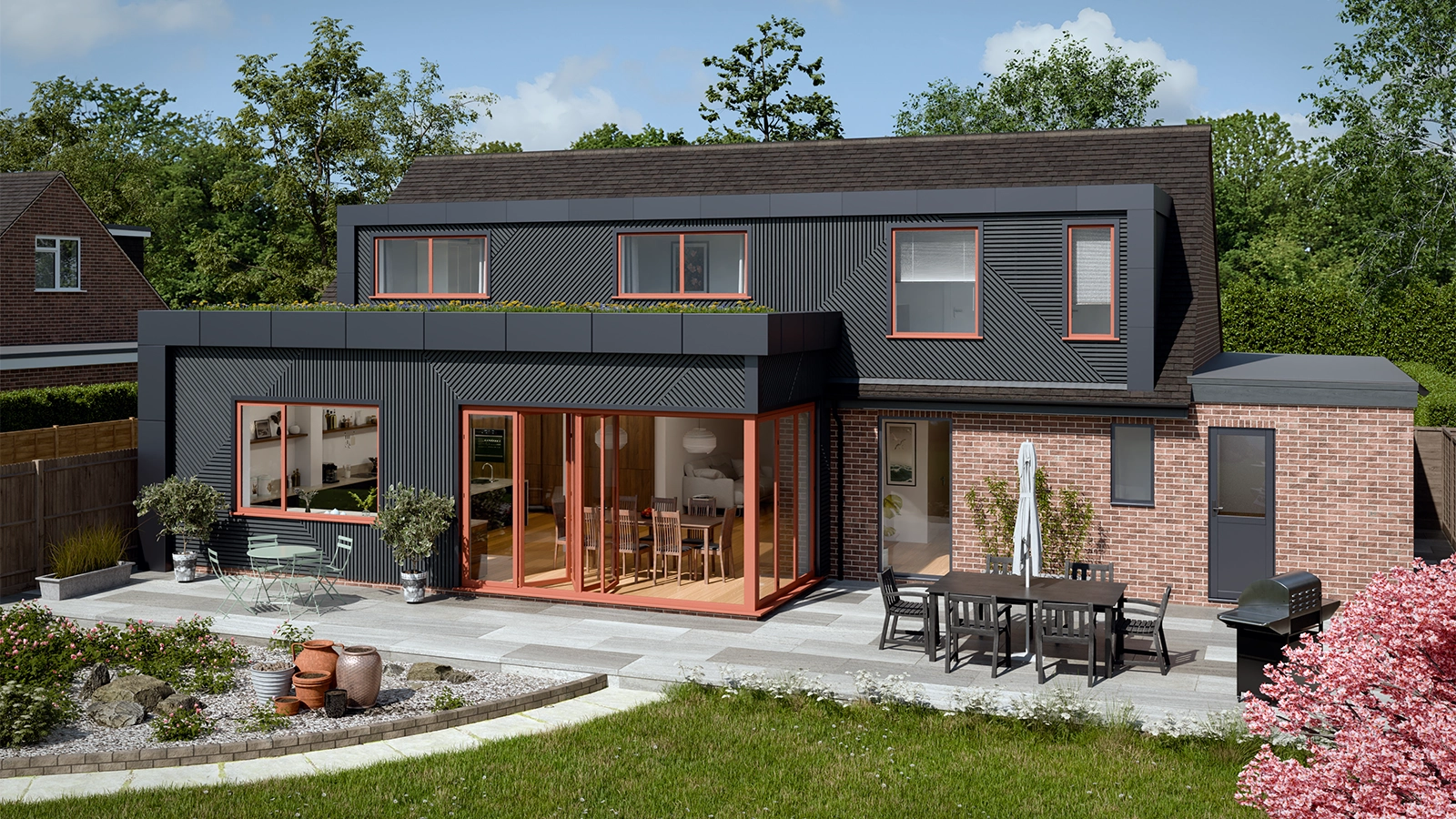 Extension remodel with energy efficient upgrades - Newick - 02