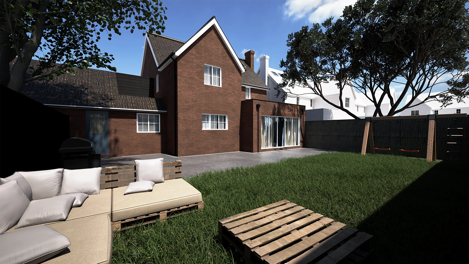 Family Home Extension and Gym Garage Conversion - Burgess Hill - 02