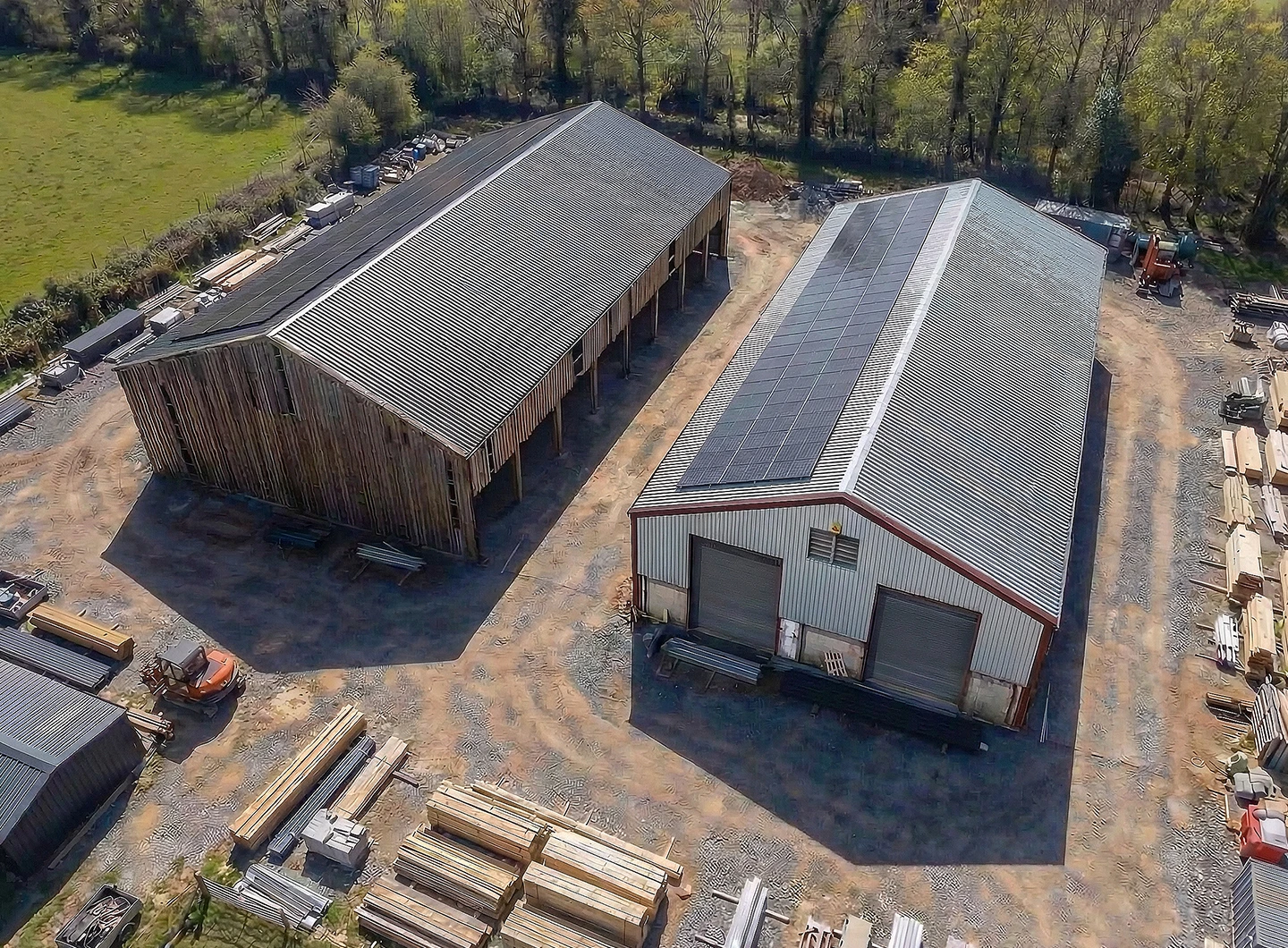 Large-scale Solar Installation on a Working Farm - Jevington - 02