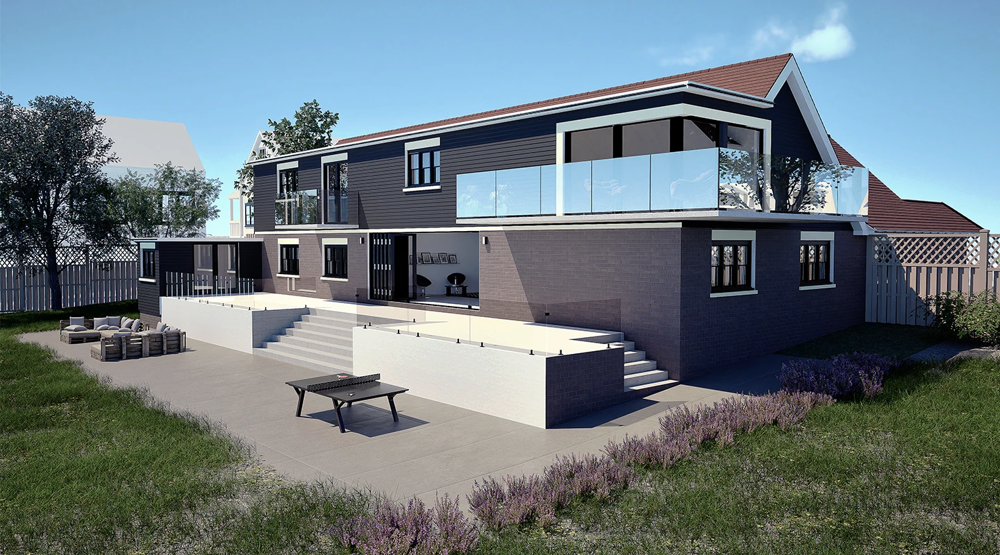 Large Two-Storey Extension for a Family Home - East Sussex - 02