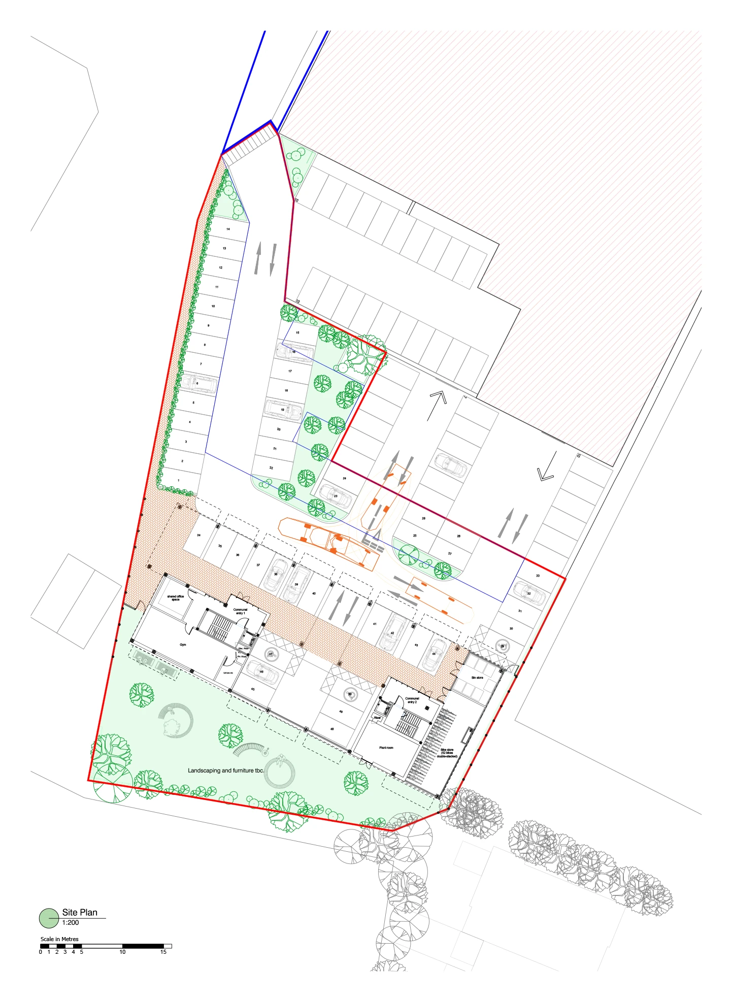 New homes on a former car park - Slough - 03