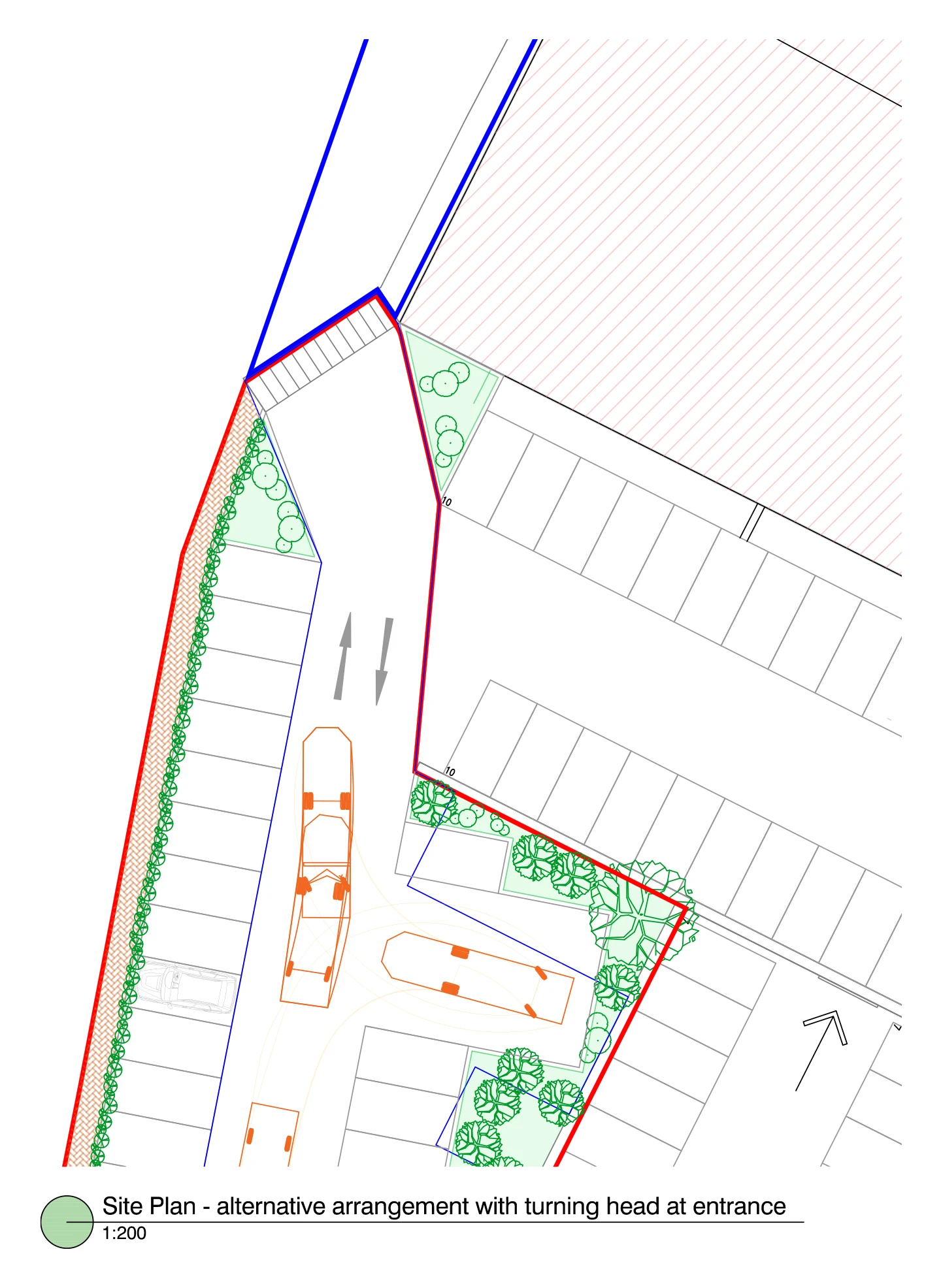 New homes on a former car park - Slough - 04
