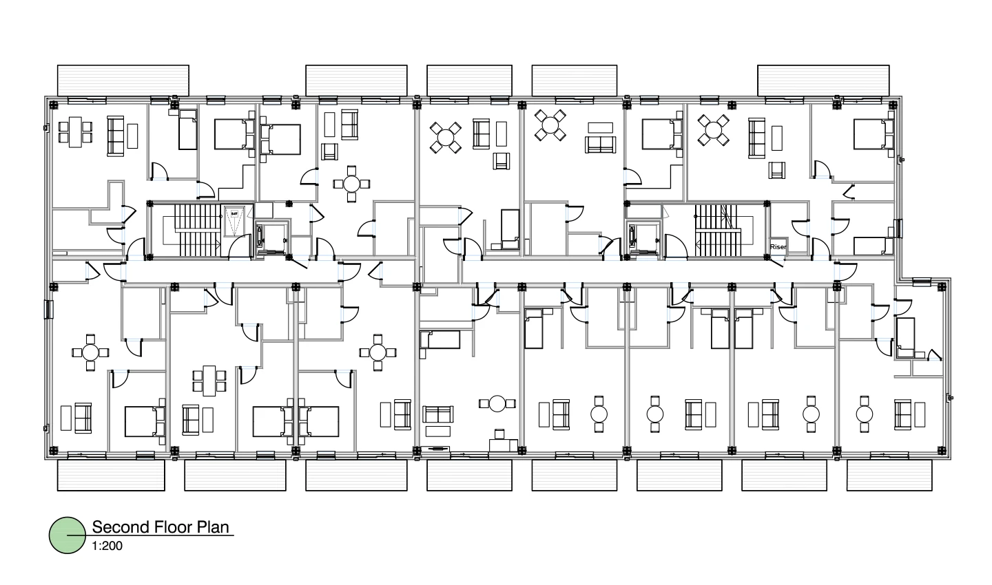 New homes on a former car park - Slough - 07
