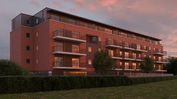 New homes on a former car park - Slough