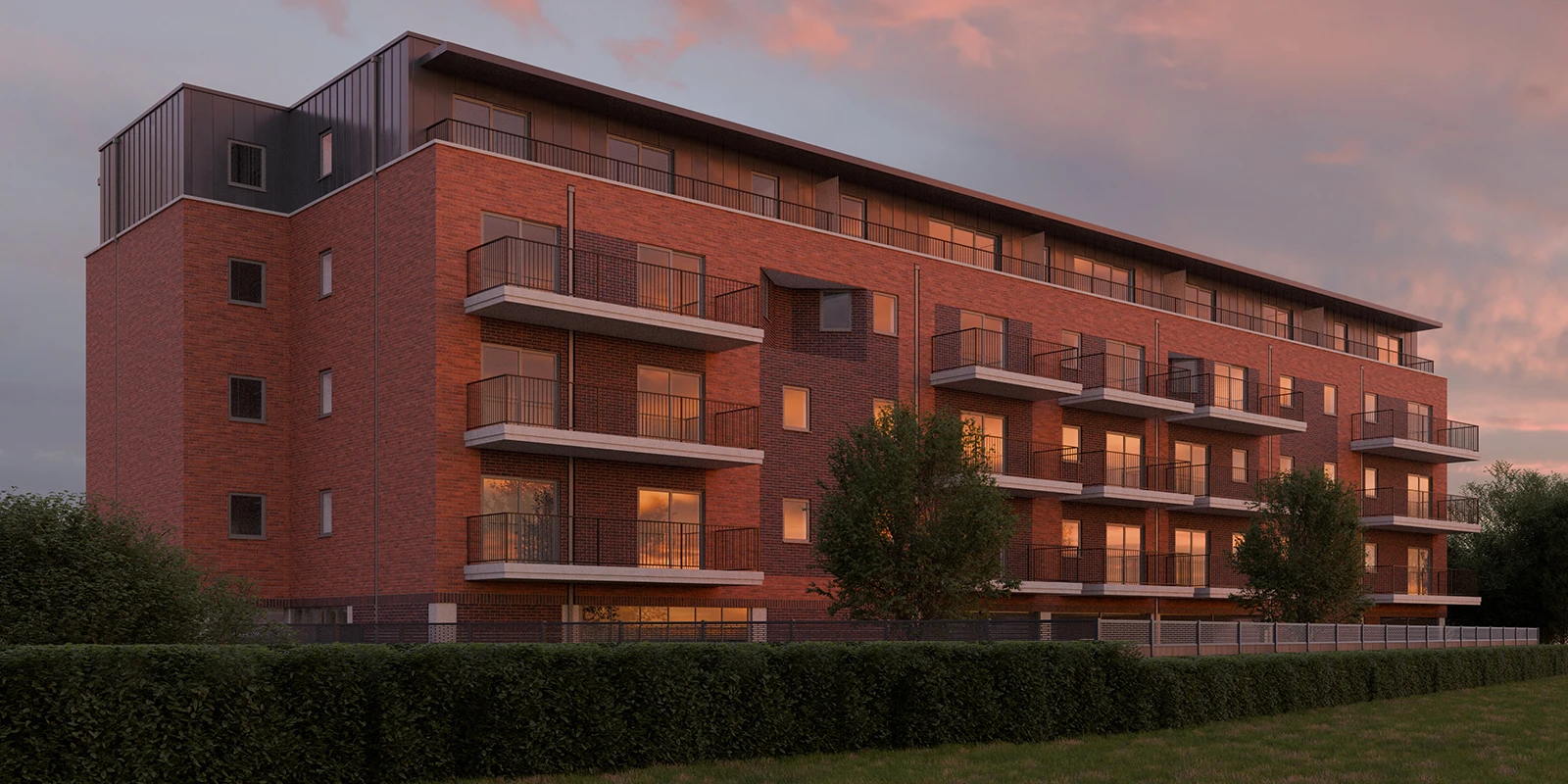 New homes on a former car park - Slough