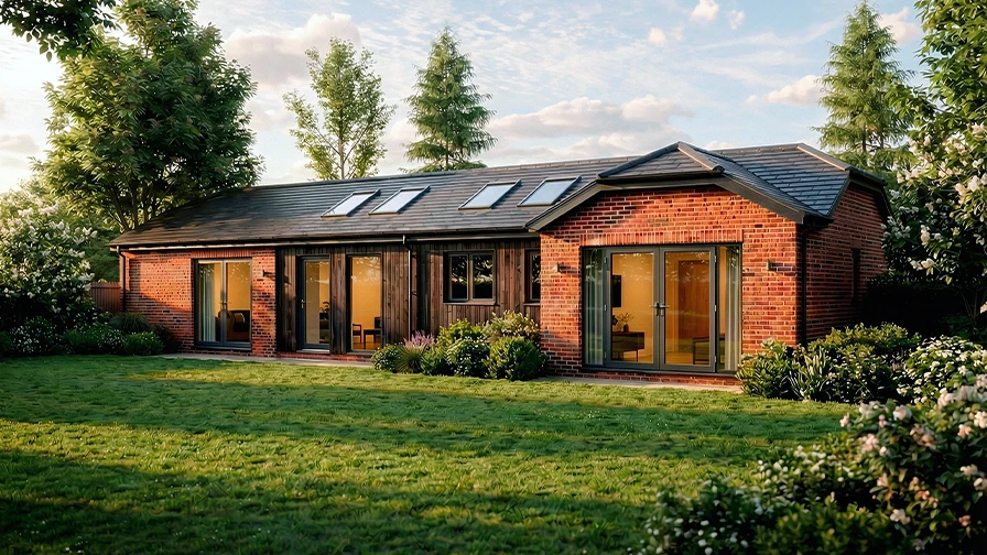 Old barn converted into two private offices