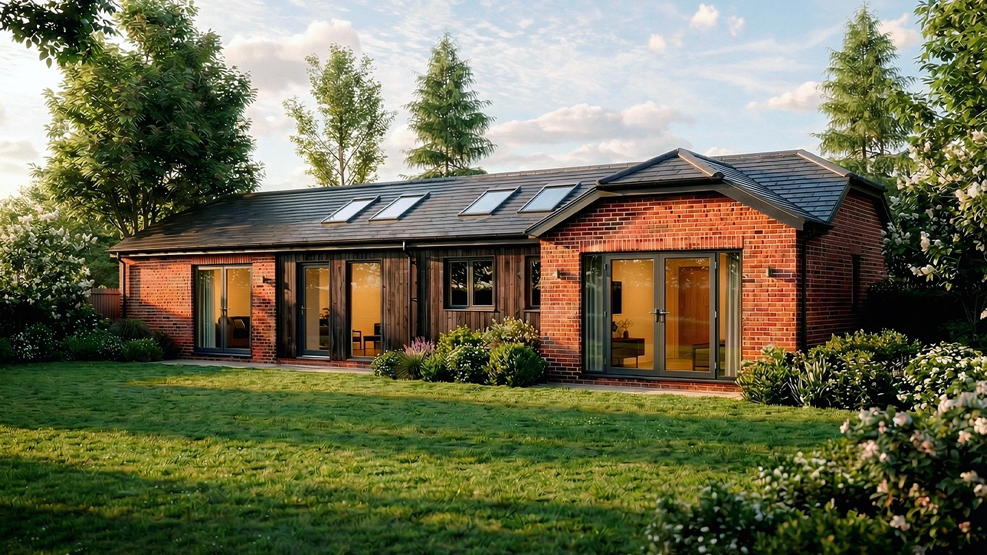Old barn converted into two private offices