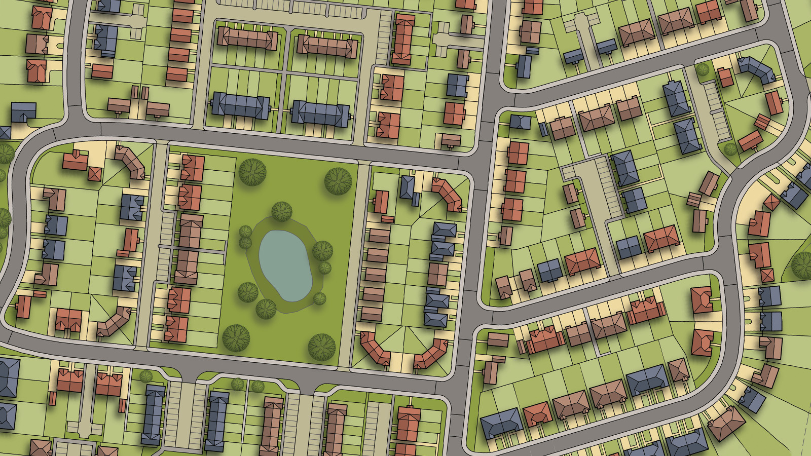 Site Plan – 376 New Homes - Horsham