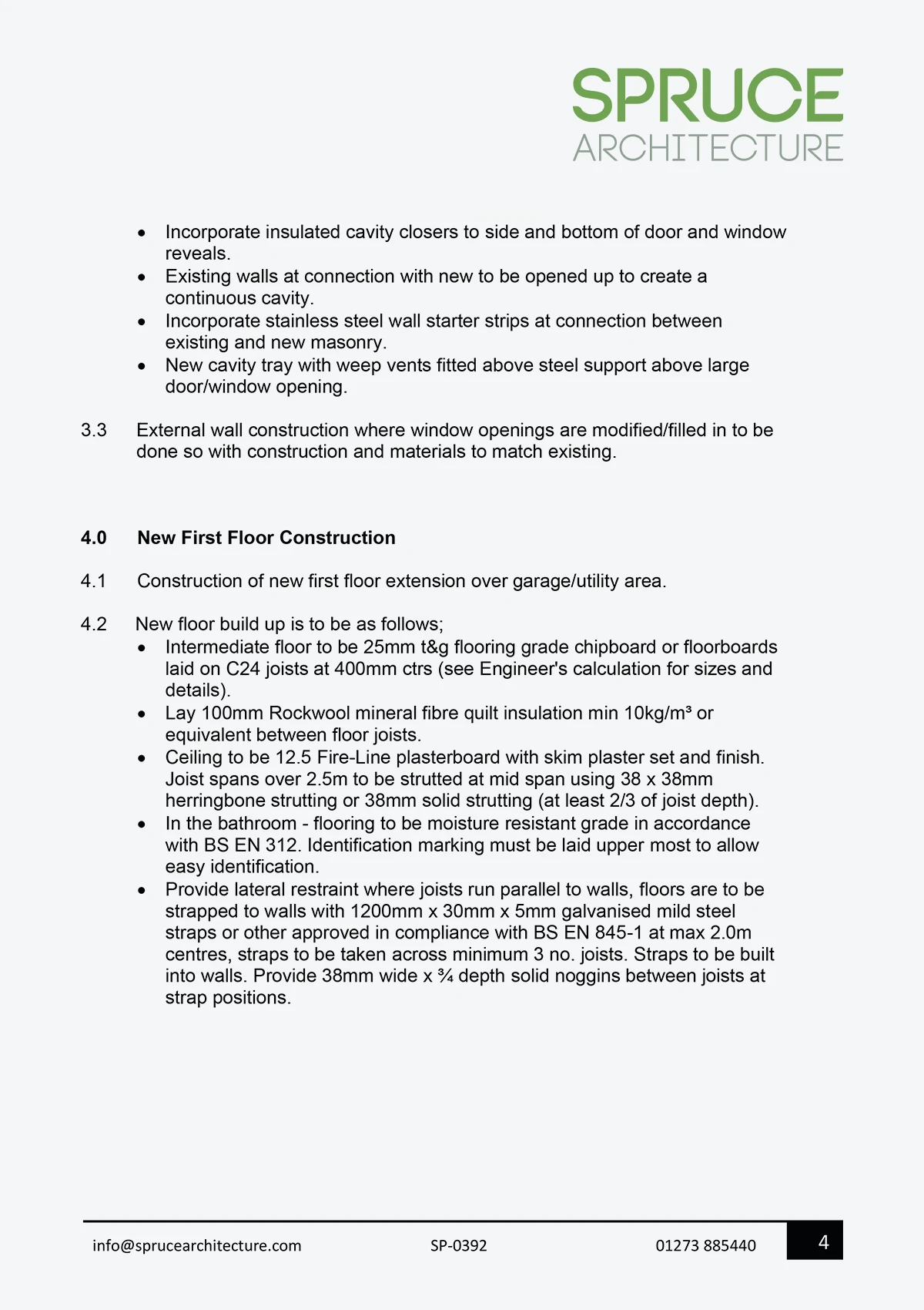 Specification Notes 02