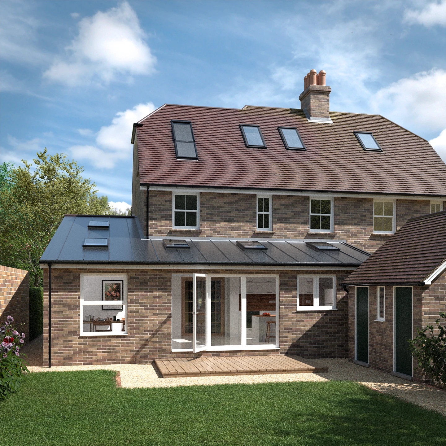 Transforming a tired semi-detached into a family home - 02