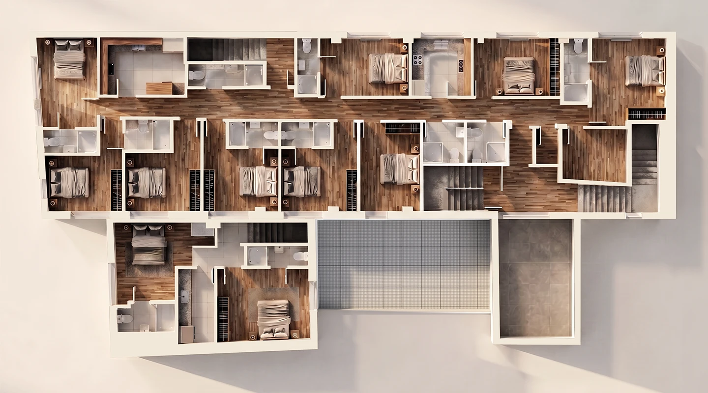 Turning a run down building into safe supportive living - 03