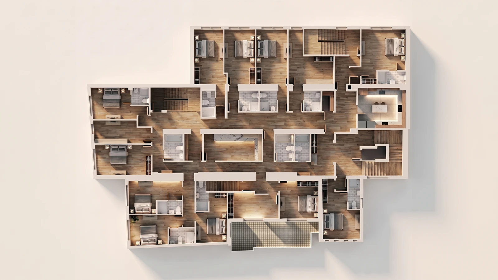 Turning a run down building into safe supportive living