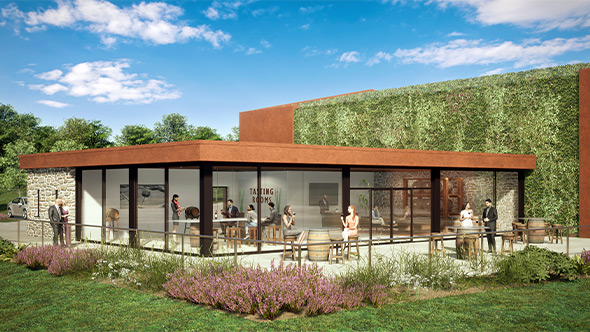 Winery and Tasting Rooms - Concept Drawings and Plans - East Sussex